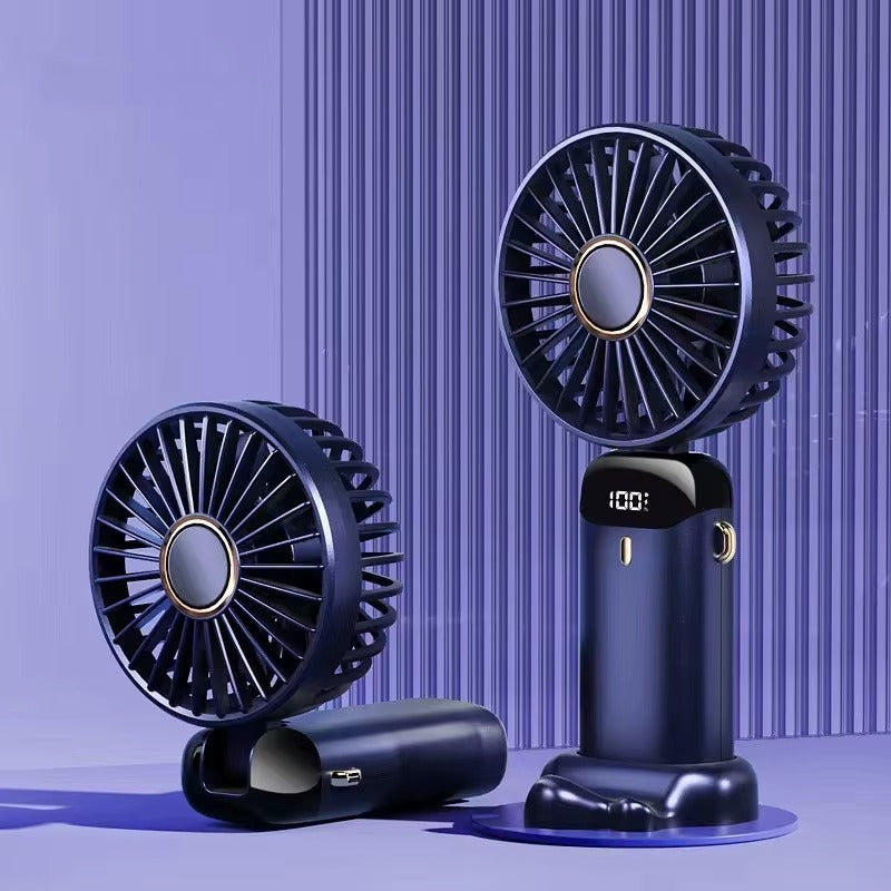Ventilator Portabil cu 5 Viteze și USB - Mic. Puternic. Răcoritor.