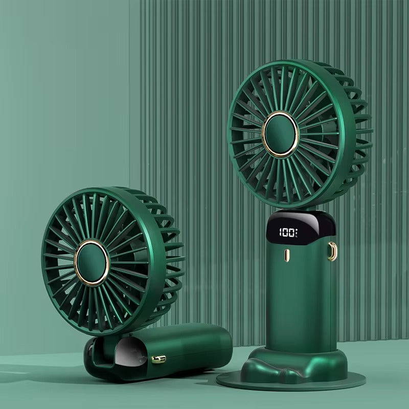 Ventilator Portabil cu 5 Viteze și USB - Mic. Puternic. Răcoritor.