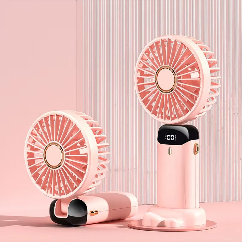 Ventilator Portabil cu 5 Viteze și USB - Mic. Puternic. Răcoritor.