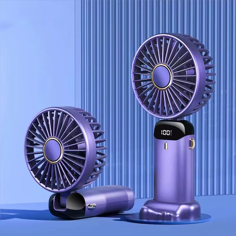 Ventilator Portabil cu 5 Viteze și USB - Mic. Puternic. Răcoritor.
