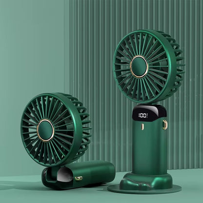 Ventilator Portabil cu 5 Viteze și USB - Mic. Puternic. Răcoritor.